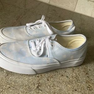 worn once vans size 7 women’s